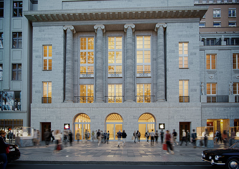 Apple-Store Kurfuerstendamm/Berlin